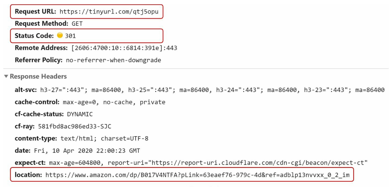 URL Redirection